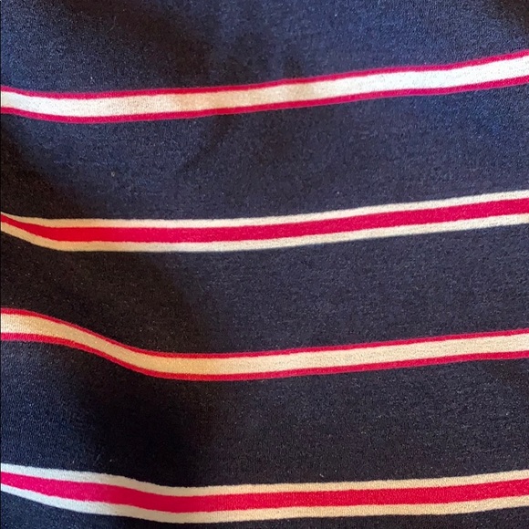 LAST 1 💐 Navy/Pink Striped Tie Dress 💐 - Picture 4 of 4